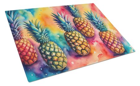 NEW Colorful Pineapples Glass Cutting Board Decorative Tempered Glass Kitchen Cutting and Serving Board Large Size Chopping Board NEW Colorful Pineapples Glass Cutting Board Decorative Tempered Glass Kitchen Cutting and Serving Board Large Size Chopping Board